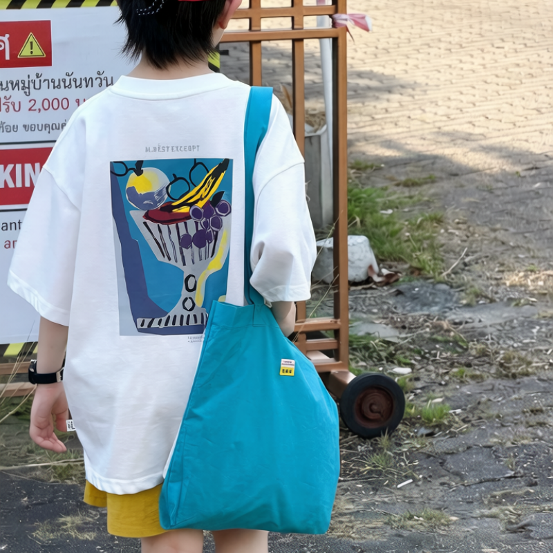 37fadb09a30bb8 【90-160】半袖Tシャツ 男の子 プリント 軽量 カジュアル - 画像 (1)