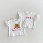 【80-130】Tシャツ or ショートパンツ ベビー 女の子 フリル袖 チェック - 画像 (17)
