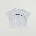 【80-160】半袖 Tシャツ ベビー キッズ服 熊柄 英字 - 画像 (10)