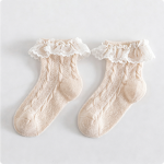 【GOODS】ソックス 女の子用 ベビー フリルデザイン プリンセス風 - 画像 (7)