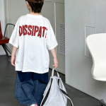 【90-160】半袖Tシャツ 男の子 英字 ゆったり 合わせやすい - 画像 (3)