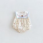【66-90】ロンパース クマ柄 キュート - 画像 (3)
