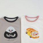 【80-150】半袖Tシャツ パンどろぼう ルーズ トップス - 画像 (11)