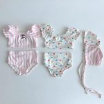【66-100】水着 ベビー かわいい ビキニセット - 画像 (6)