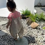 【80-130】サロペット ドットorシンプル 可愛い - 画像 (11)