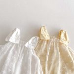 【66-90】ロンパース ベビー 蝶結び 刺繡 可愛い - 画像 (16)