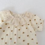 【73-110】半袖シャツセットorワンピース スイートなハート柄 - 画像 (19)