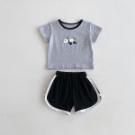 【66-100】セットアップ 可愛い パンダ キリン ダック - 画像 (15)