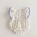 【66-90】ロンパース フリル 可愛い 女の子 - 画像 (8)