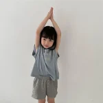 【73-100】ボトムス ベビー ボタン付き 韓国風 - 画像 (9)