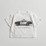 【90-150】半袖Tシャツ 乗り物 ルーズ カジュアル トップス - 画像 (6)