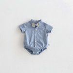 【66-90】ロンパース プリンス 半袖 ベビー服 - 画像 (6)