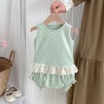 【66-100】セットアップ ベビー ノースリーブ かわいい - 画像 (10)