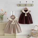 【73-120】ワンピース ベビー ノースリーブ レトロ - 画像 (18)