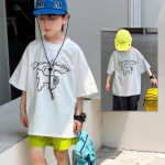 【90-160】半袖Tシャツ 男の子 かわいい シンプル 合わせやすい