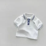 【73-110】セットアップ ベビー 男の子 ポロデザイン - 画像 (12)