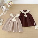 【73-120】ワンピース ベビー ノースリーブ レトロ - 画像 (12)