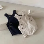 【66-100】サロペット or ボーダーTシャツ ベビー 韓国風
