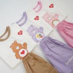 【80-130】セットアップ クマ柄 カジュアル - 画像 (3)