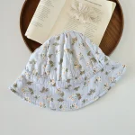 【GOODS】ハット ベビー 花柄 日焼け止め - 画像 (5)