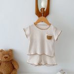 【66-100】セットアップ クマ 刺繡 柔らかい - 画像 (12)