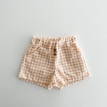 【80-130】ショートパンツ チェック 履きやすい ボトムス - 画像 (16)