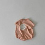 【66-90】ロンパース 半袖 笑顔 肌に優しい - 画像 (12)