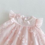【73-120】ワンピース バタフライピンク 可愛い - 画像 (11)