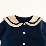【80-130】セットアップ ベビー セーラー風 ナチュラル - 画像 (15)