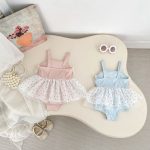 【73-120】水着 可愛い ドット スイムウェア - 画像 (3)