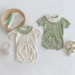 【66-100】セットアップ フリル ニット ナチュラル - 画像 (9)