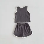 【73-100】セットアップ ベビー ノーカラー カジュアル - 画像 (9)