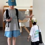 【100-170】半袖Ｔシャツ 男の子 通気性拔群 ゆったり