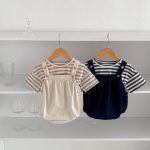 【66-90】サロペット カジュアル 無地 - 画像 (10)