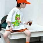 【90-160】半袖Tシャツ 男の子 プリント カジュアル 合わせやすい - 画像 (4)