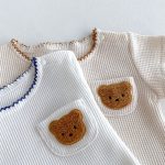 【66-100】セットアップ クマ 刺繡 柔らかい - 画像 (18)