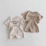 【66-100】セットアップ Emmene ワッフル - 画像 (3)