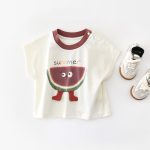 【73-120】Tシャツorパンツ スイカ カジュアル - 画像 (4)