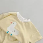 【73-100】セットアップ ベビー ダック柄 かわいい - 画像 (11)