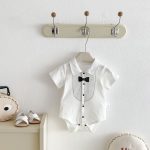【66-90】ロンパース プリンス 半袖 ベビー服 - 画像 (5)