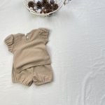 【73-100】セットアップ フリル袖 ワッフル - 画像 (11)