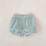 【73-110】セットアップ ベビー 切り替え レース リボン付き - 画像 (17)