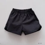 【73-120】ショートパンツ ベビー 韓国風 ドット&リボン - 画像 (8)