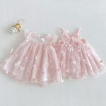【73-120】ワンピース バタフライピンク 可愛い - 画像 (5)