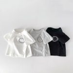 【73-110】半袖Tシャツ ベビー シンプル クマ柄 - 画像 (3)