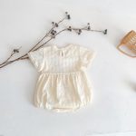 【66-90】ロンパース フラワー刺繡 可愛い - 画像 (11)