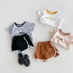 【66-100】セットアップ 可愛い パンダ キリン ダック - 画像 (3)
