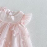 【73-120】ワンピース バタフライピンク 可愛い - 画像 (12)