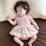 【66-90】ロンパース ふわふわ ピンク 可愛い - 画像 (7)