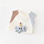 【66-90】オールインワン 可愛い ゾウ柄 - 画像 (6)